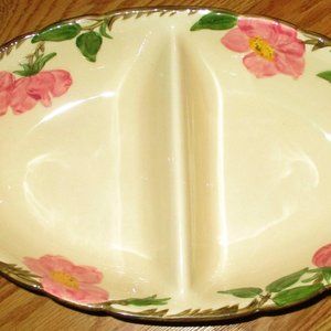 Franciscan Desert Rose Divided Veg  Serving Dish